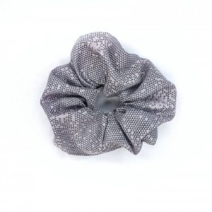 Scrunchie gumička Šedofialková