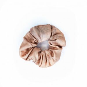 Scrunchie gumička Pudrová