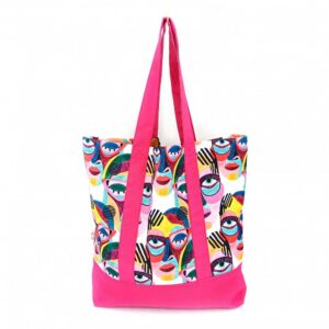 Nákupka z kočárkoviny Tváře