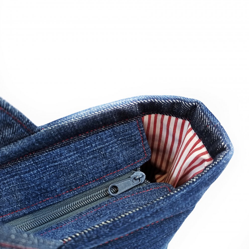 RECYklovaná kabela Červený motýl