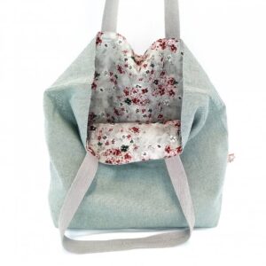 Oboustranná nákupka Zelenkavá