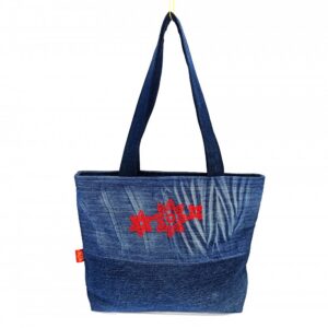 RECYklovaná kabela Červené kytky