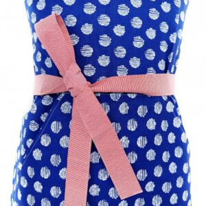 Zástěra Modrotisk puntík