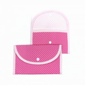 Kapsička na něco Růžový puntík