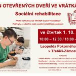 Den otevřených dveří ve VRÁTKÁCH – Sociální rehabilitace